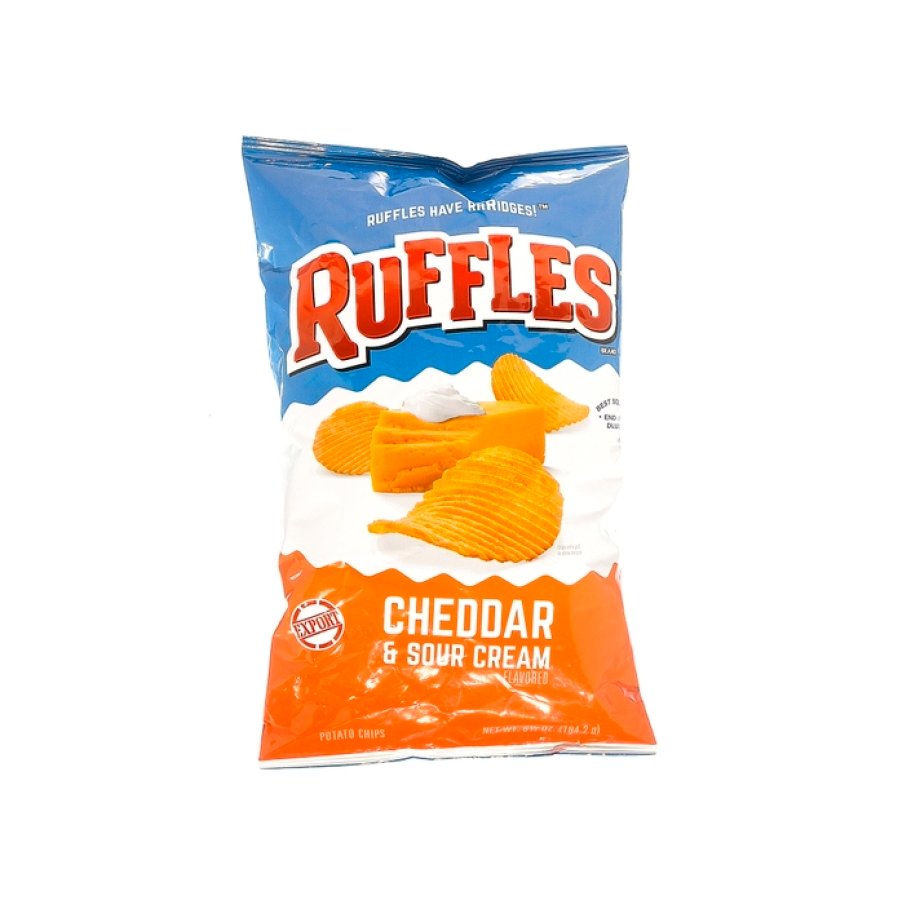 RUFFLES Potato Chips Cheddar & Sour Cream