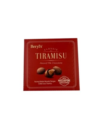 BERYL'S Tiramisu Almond Milk Chocolate