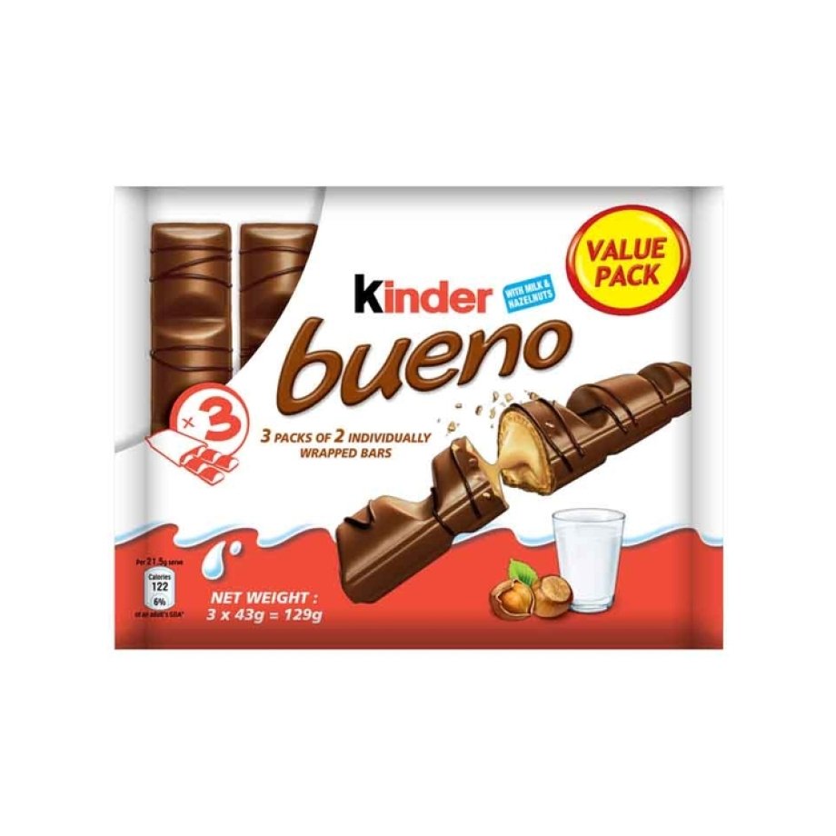KINDER Bueno T6 Fascetta x 10 packs